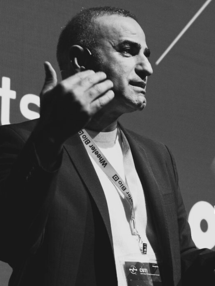 Behzad Mahdavi · CEO InnoGI Technologies · Former Lonza · Catalent · in the room with the Circle.