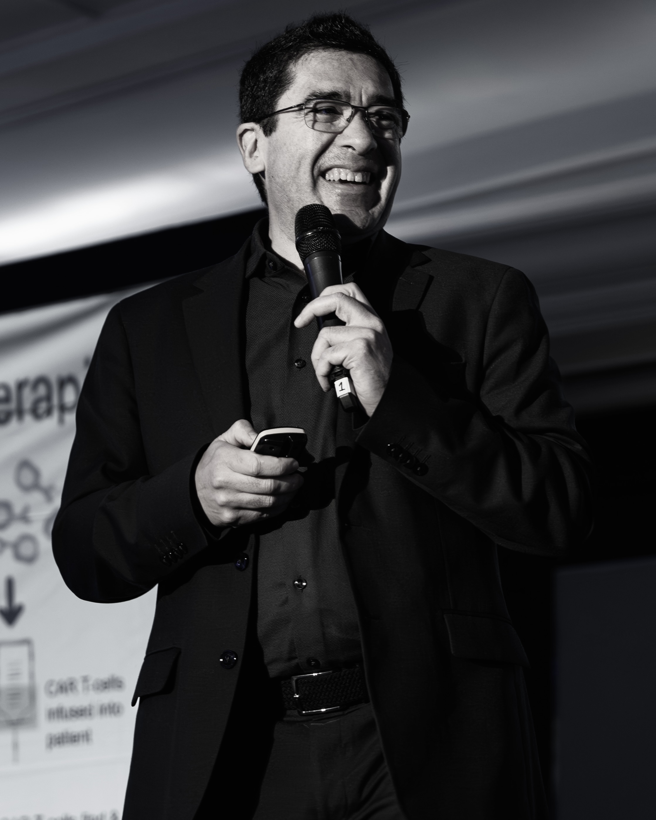 Jesús Zurdo · Managing Director · ARA Biosciences · in the room with the Circle.